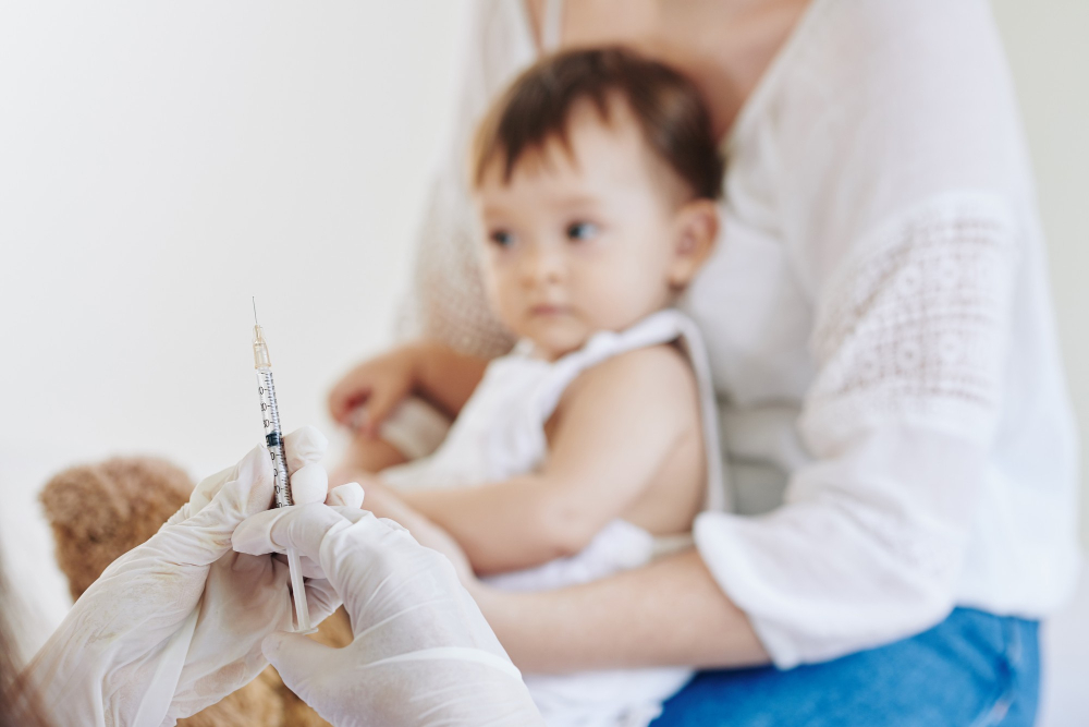 Doenças infantis se combate com vacinação!